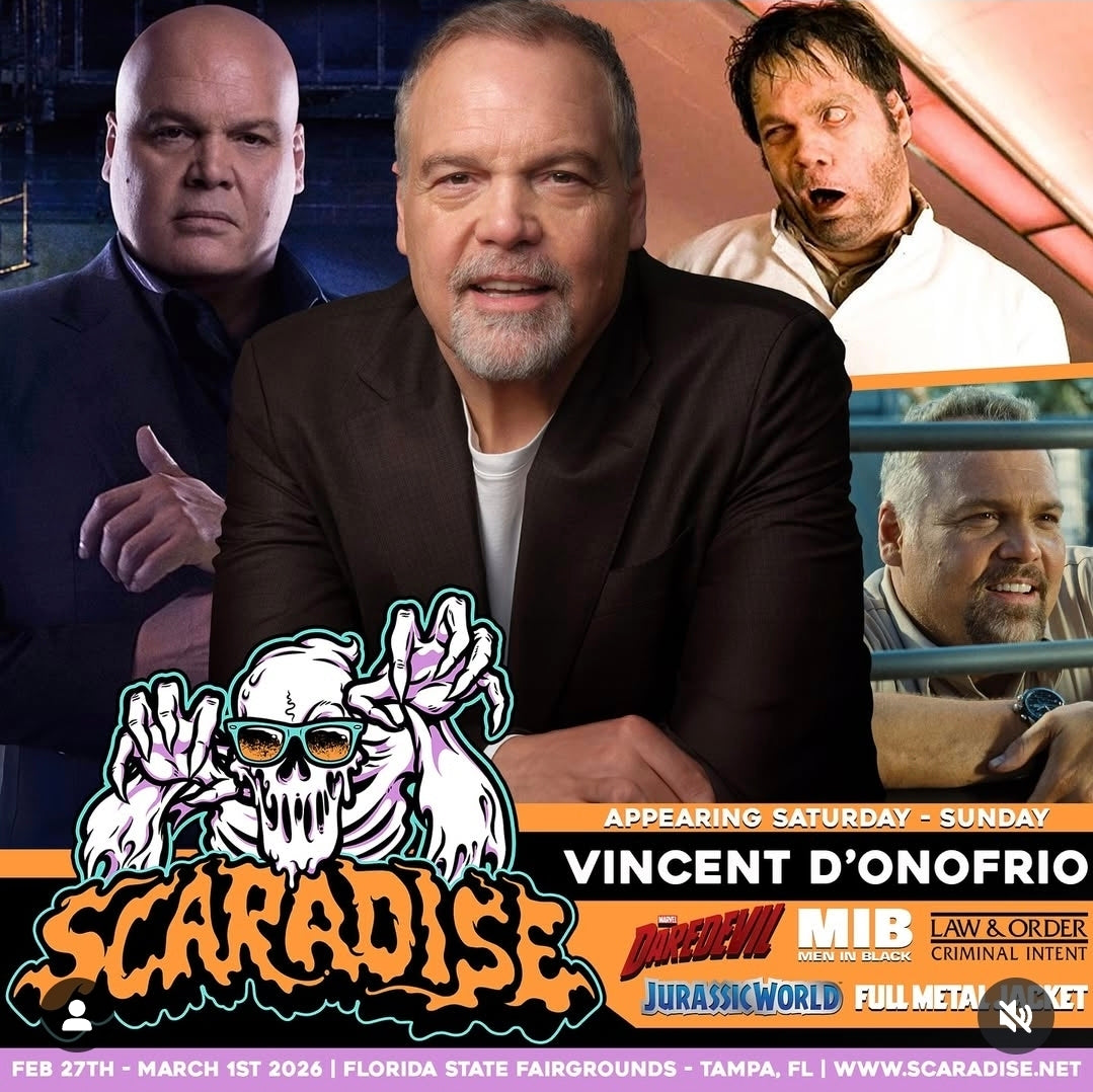 Vincent  D'Onofrio Autograph $150