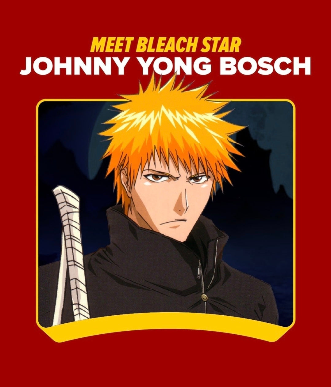 Johnny Yong Bosch Autograph $110