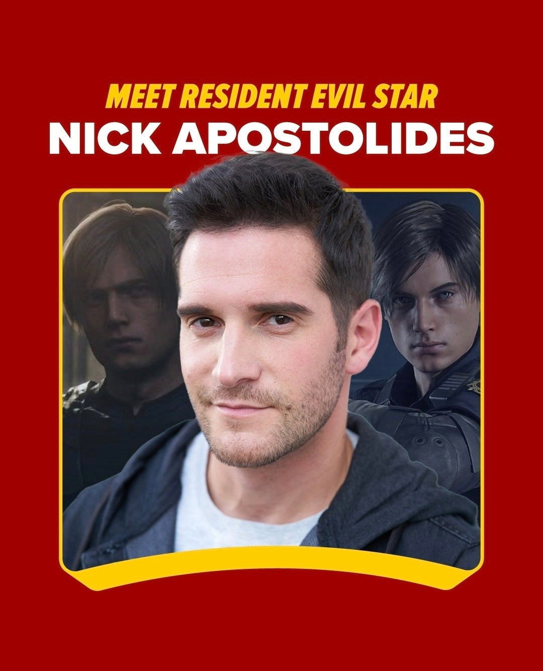 Nick Apostolides Autograph