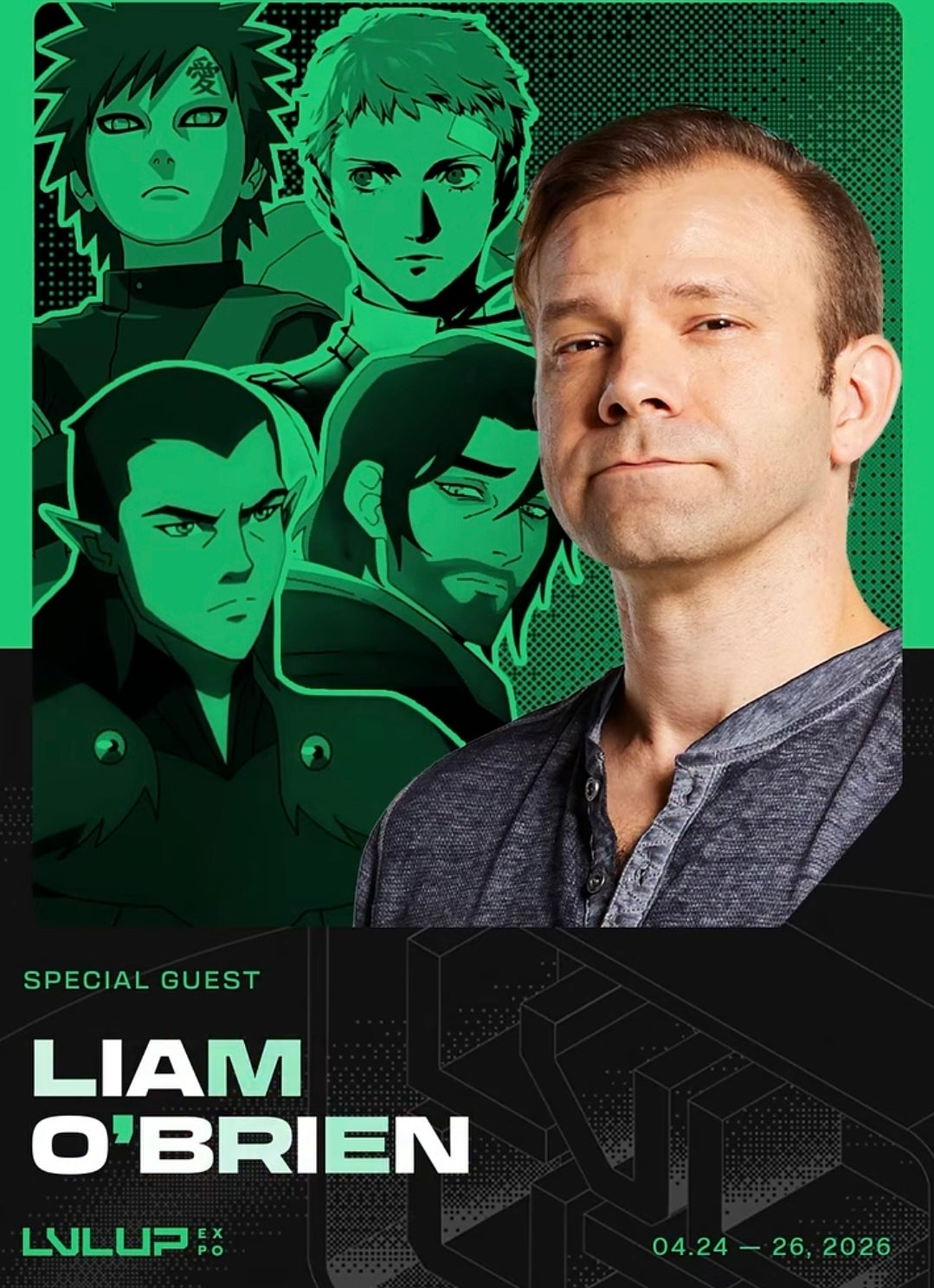 Liam O'Brian Autograph