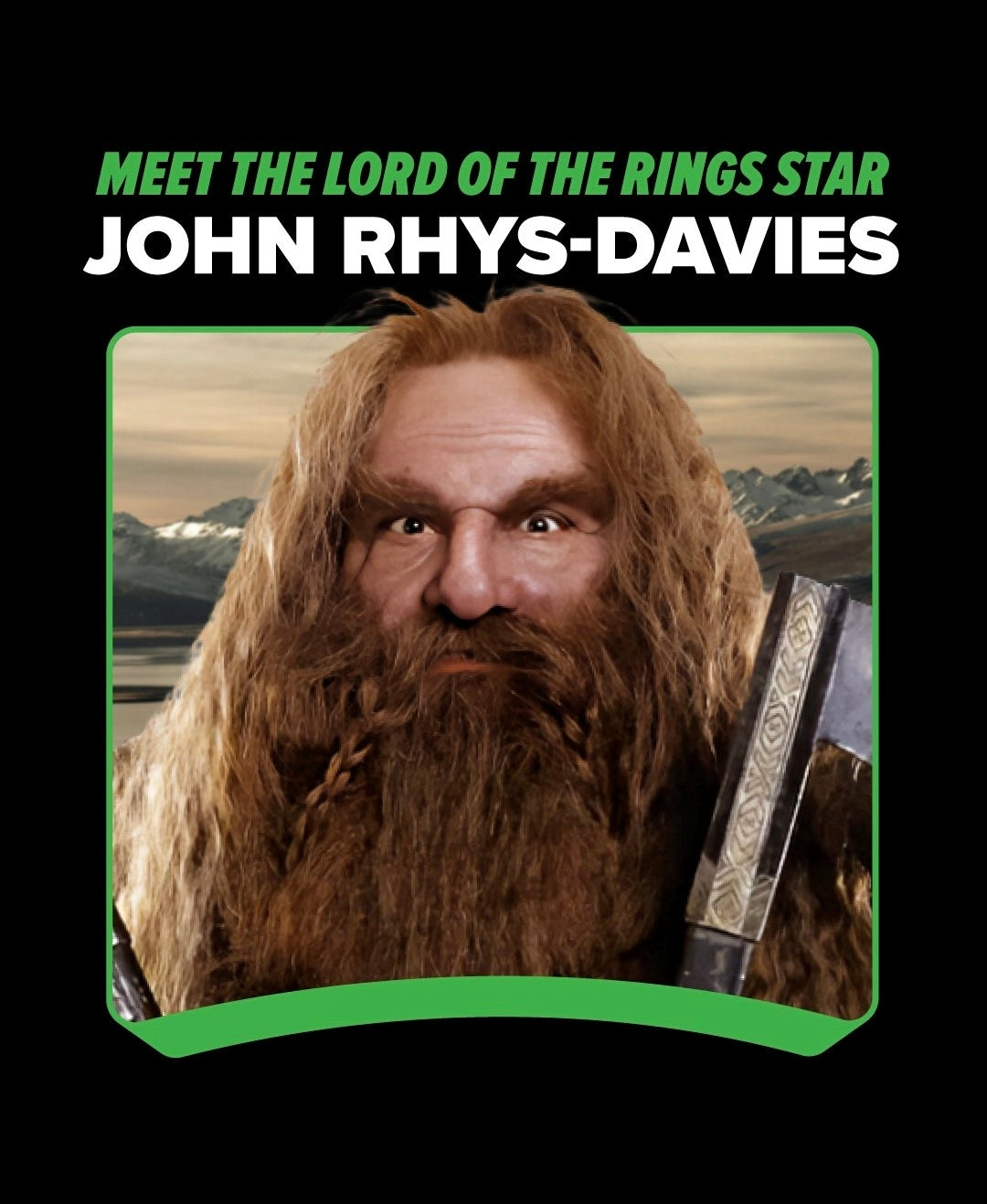 John Rhys Davies Autograph