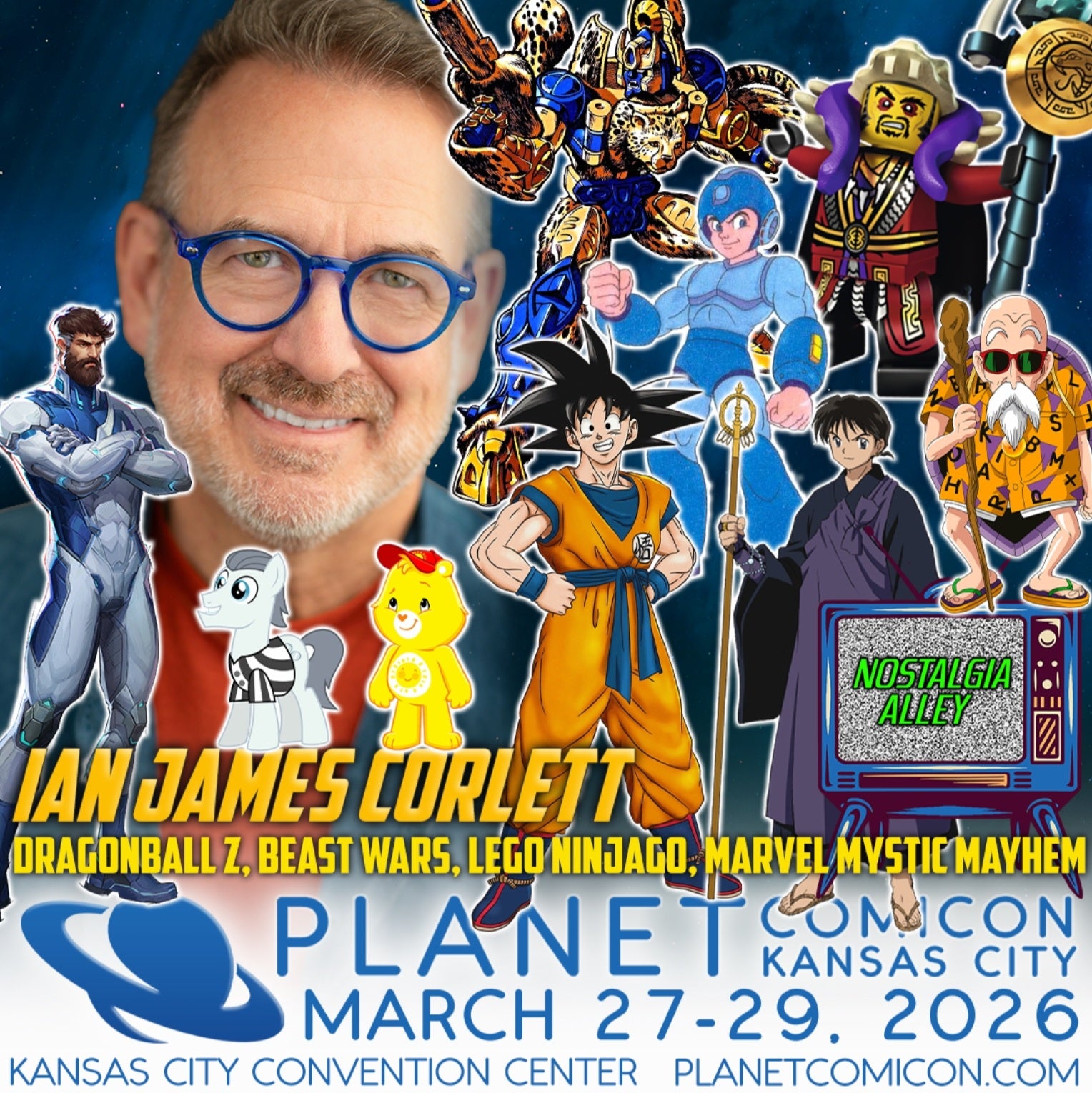 Ian James Corlett Autograph