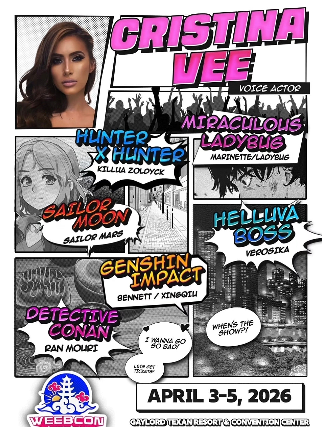 Cristina Vee Autograph