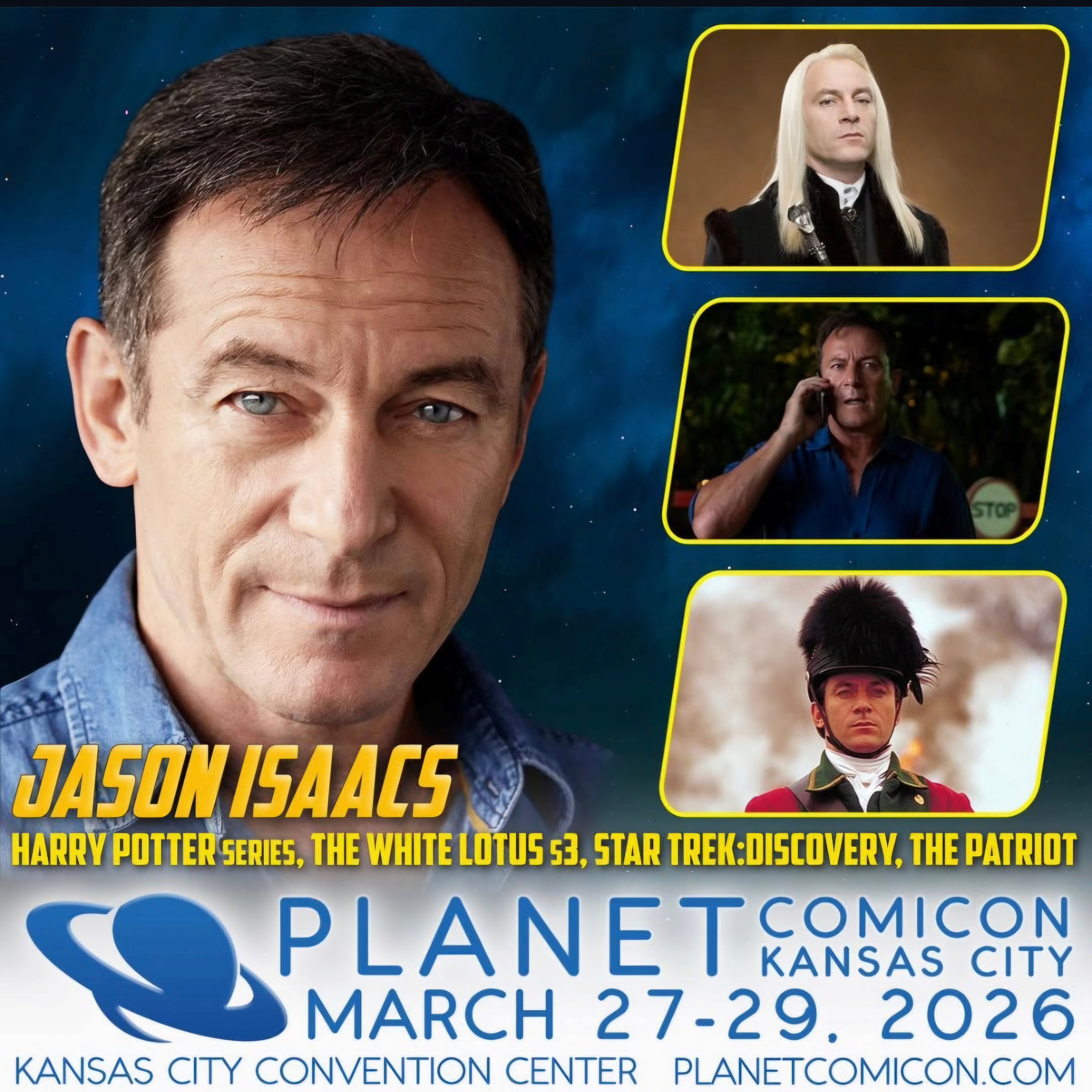 Jason Isaacs Autograph