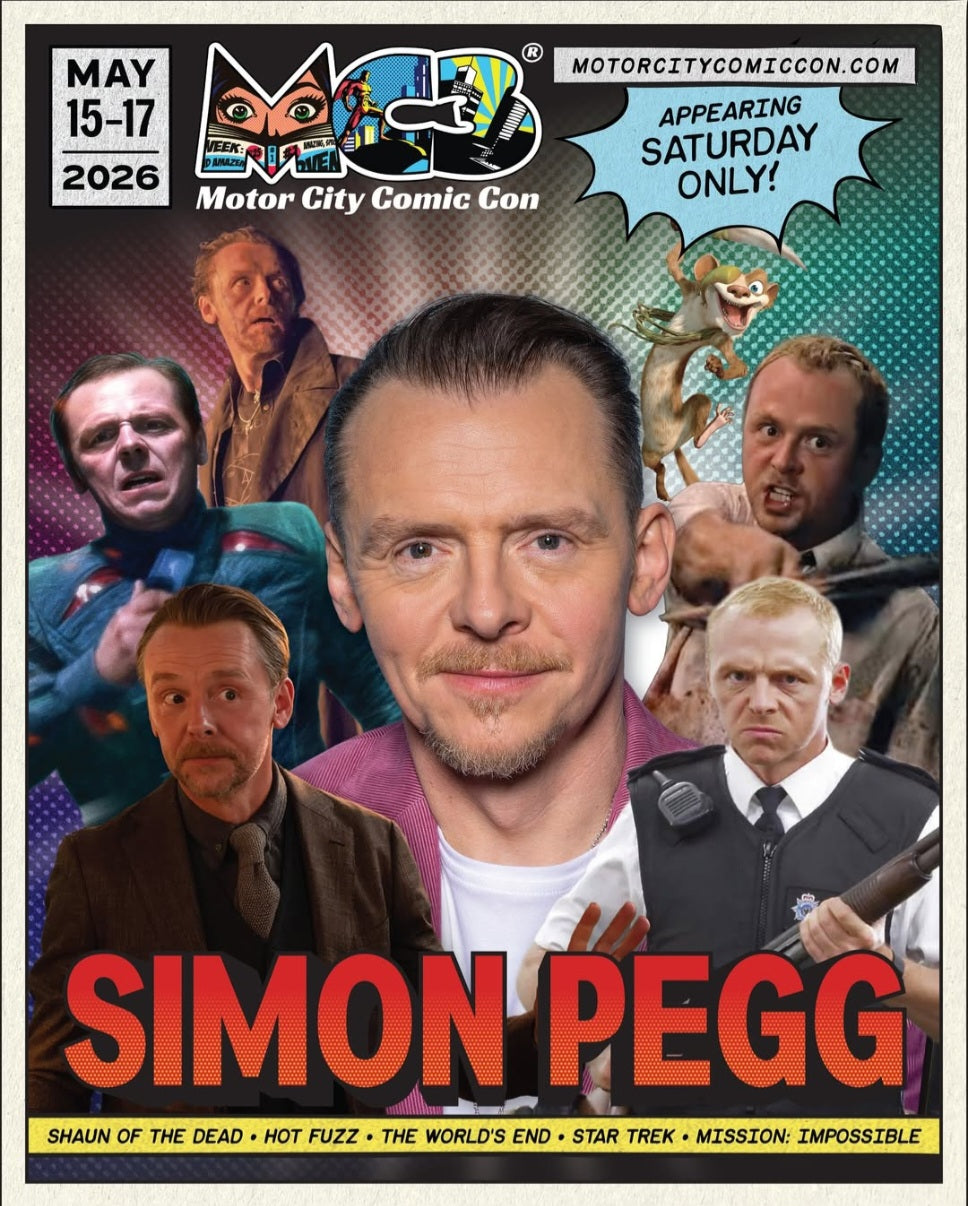 Simon Pegg Autograph