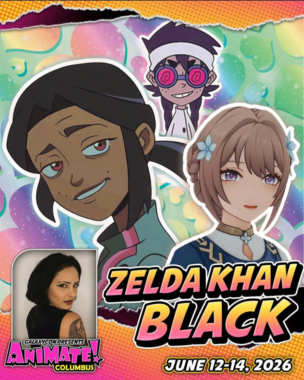 Zelda Khan Black Autograph
