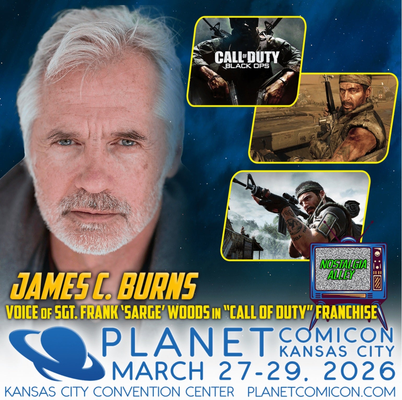 James C. Burns Autograph