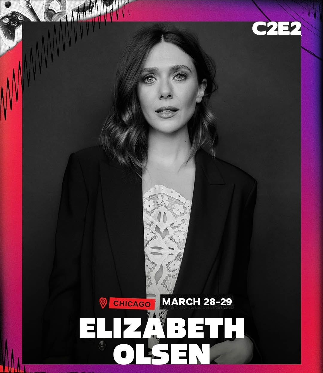 Elizabeth Olsen Autograph