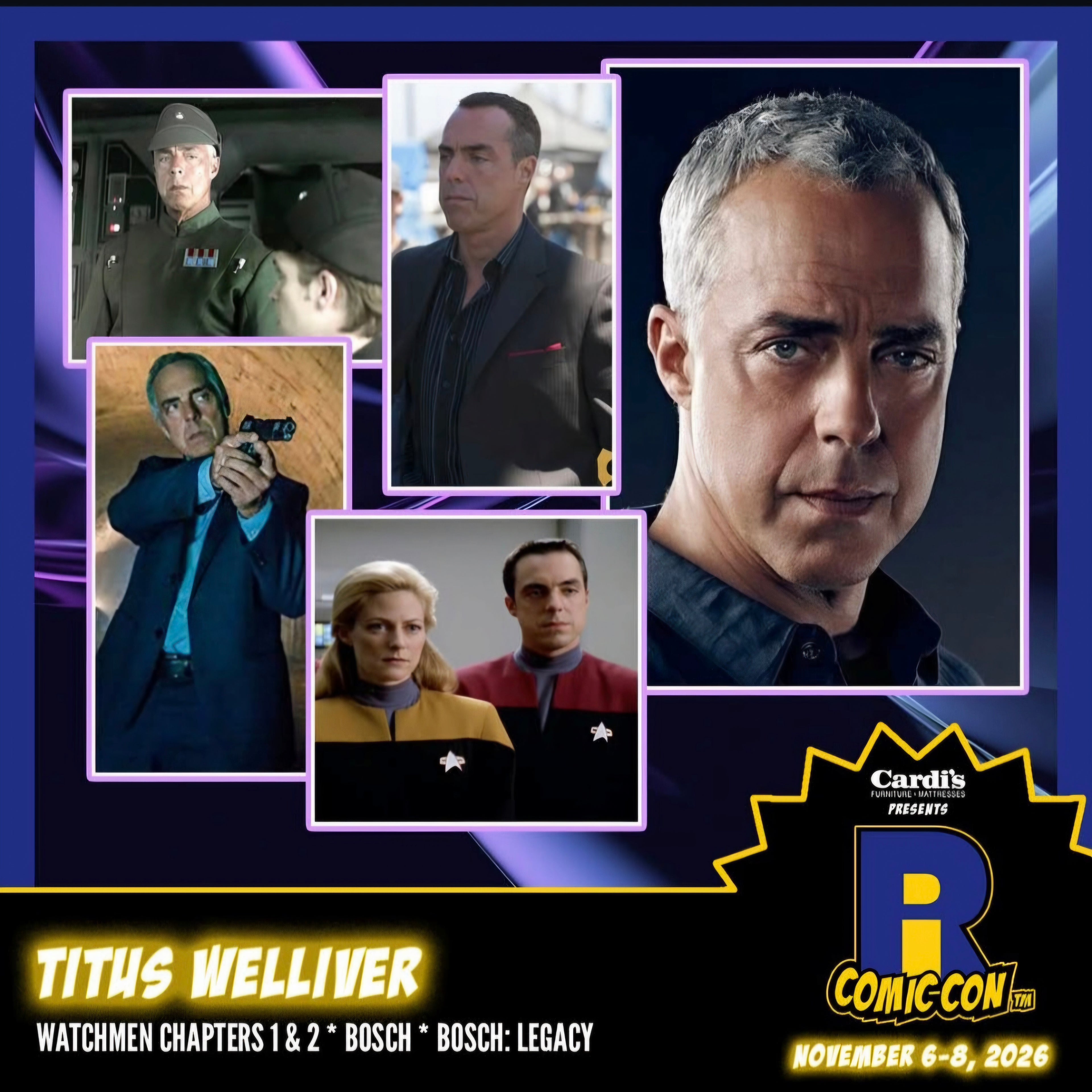 Titus Welliver Autograph