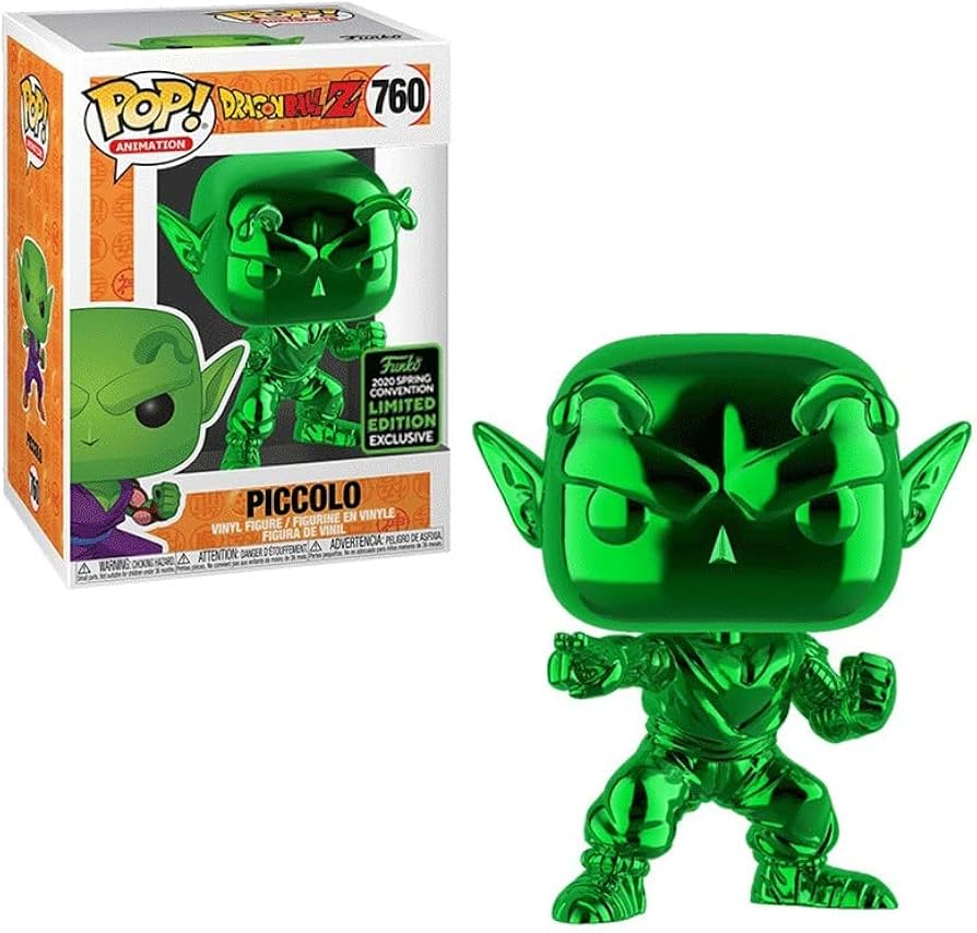 Shared Sticker Green Chrome Piccolo Funko Pop
