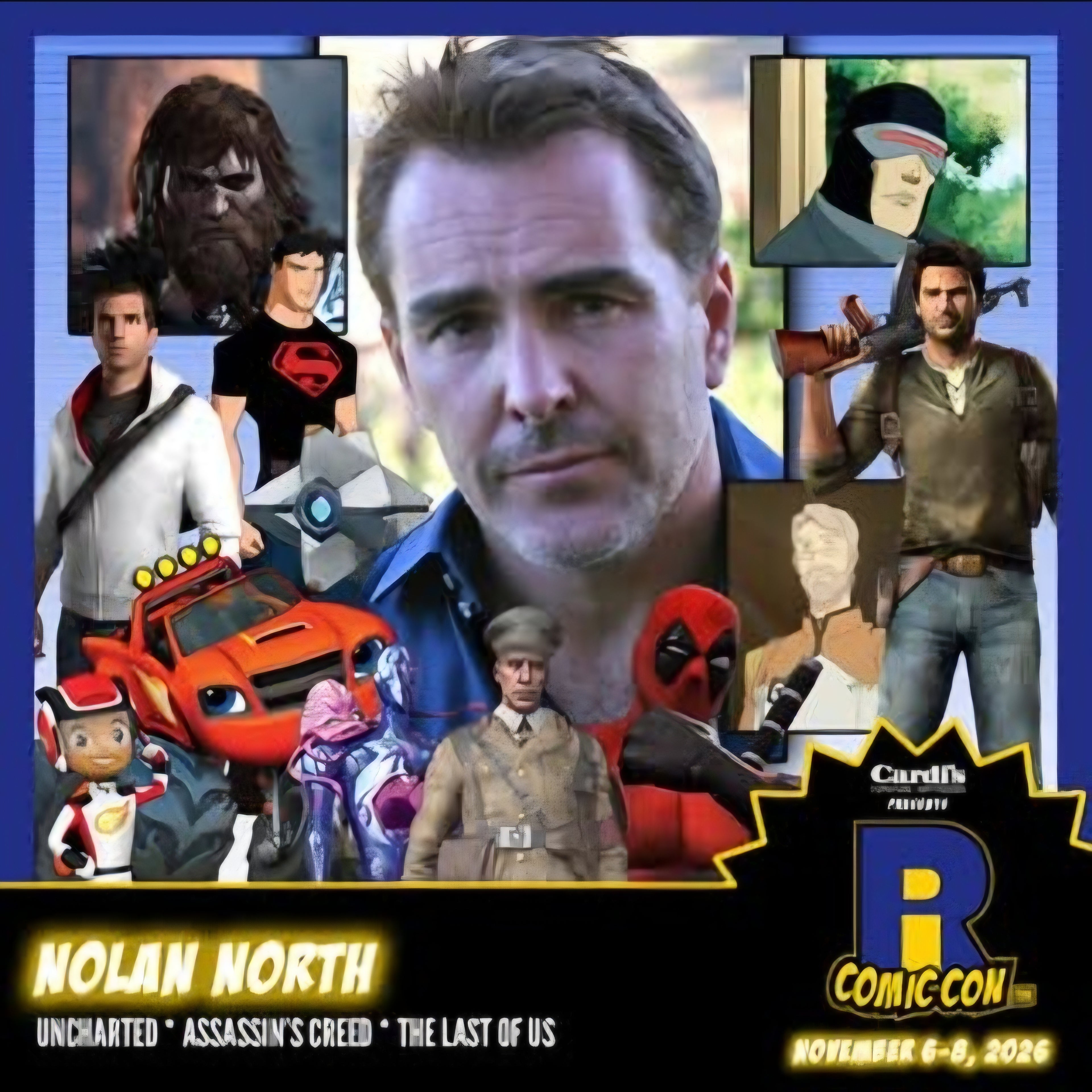 Nolan North Autograph